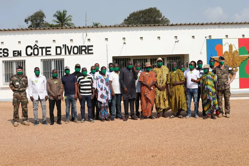 Le comité d’organisation de la CAN d’Anoumabo a visité Le 43ème Bima Le 43eme Bima