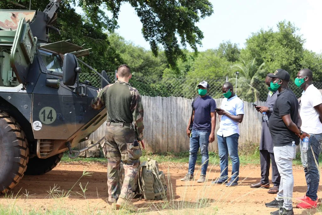 Le comité d’organisation de la CAN d’Anoumabo a visité Le 43ème Bima Le 43eme Bima