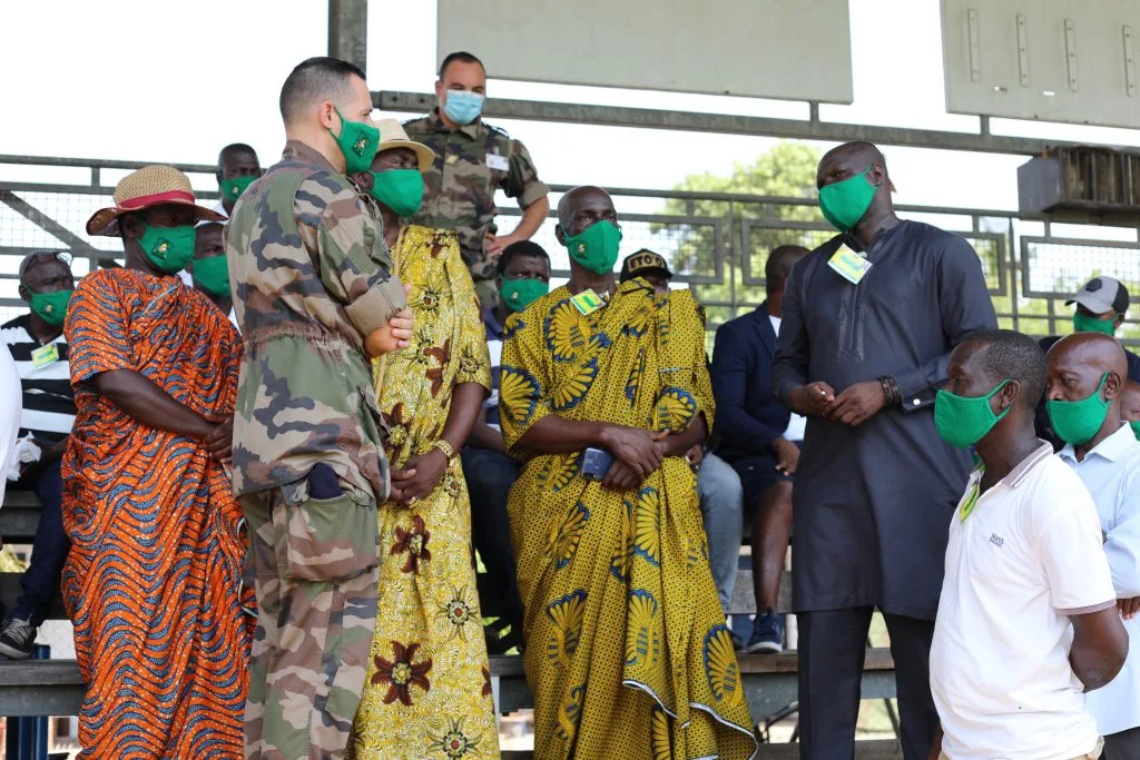 Le comité d’organisation de la CAN d’Anoumabo a visité Le 43ème Bima Le 43eme Bima