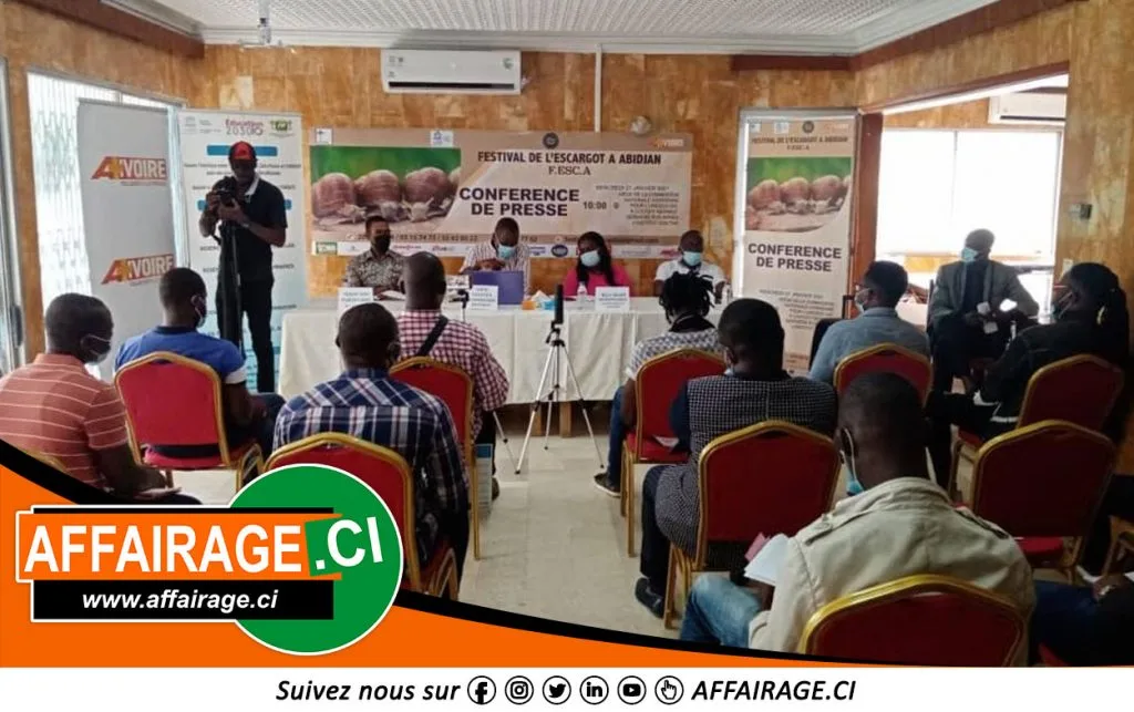 Festival de l'escargot d'Abidjan: la première édition aura lieu en Mars 2021 festival de l'escargot d'Abidjan
