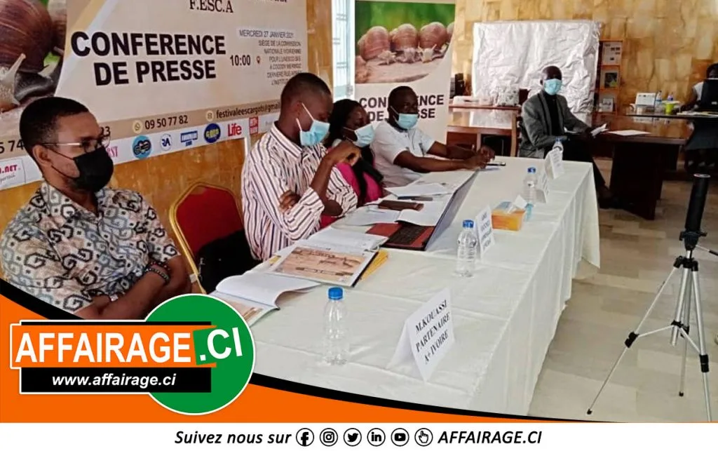 Festival de l'escargot d'Abidjan: la première édition aura lieu en Mars 2021 festival de l'escargot d'Abidjan