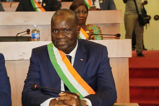 Côte d’Ivoire : Amadou Soumahoro largement réélu président de l’Assemblée nationale Amadou Soumahoro