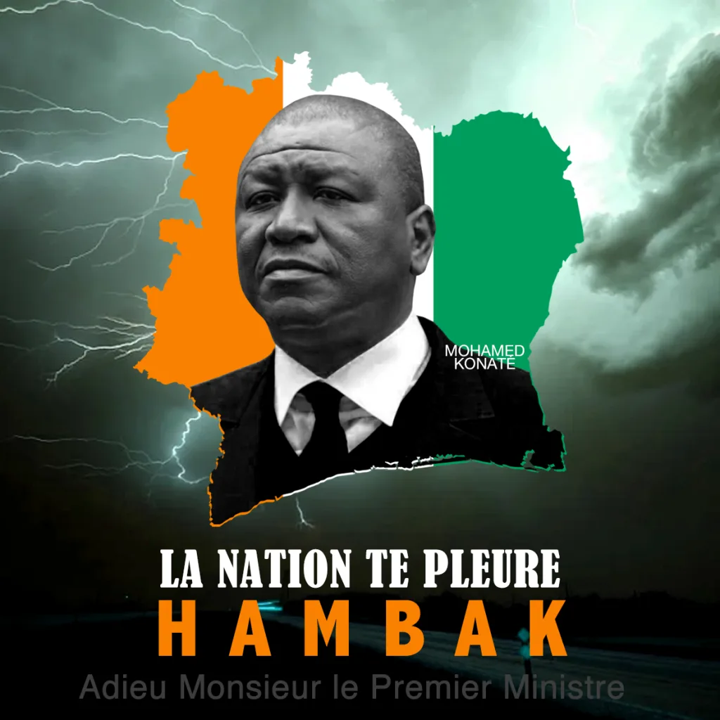 La Côte d’Ivoire est encore endeuillée: Le ministre Hamed Bakayoko est décédé ! Le ministre Hamed Bakayoko