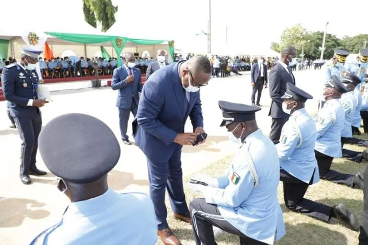 Côte d'Ivoire - Police nationale : 133 nouveaux commissaires ont reçu leurs épaulettes 33 nouveaux commissaires
