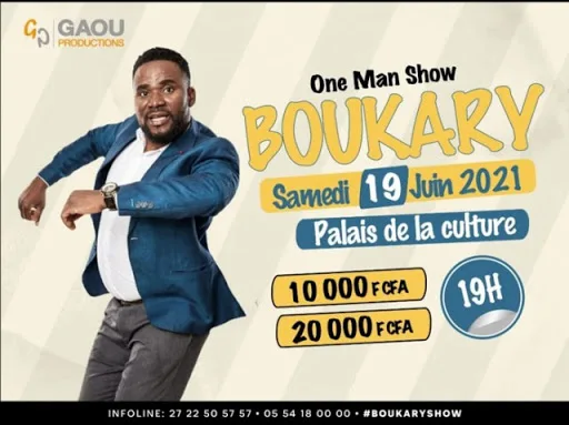 One Man Show de Boukary, l'humoriste promet du lourd Boukary
