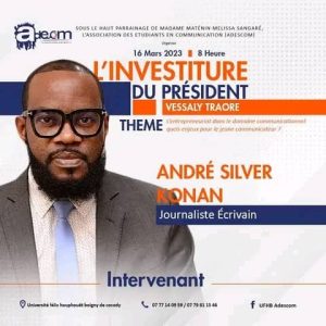 André Silver Konan : le journaliste menacé par un groupe d'étudiants André Silver Konan : le journaliste menacé par un groupe d'étudiants | Affairage.ci
