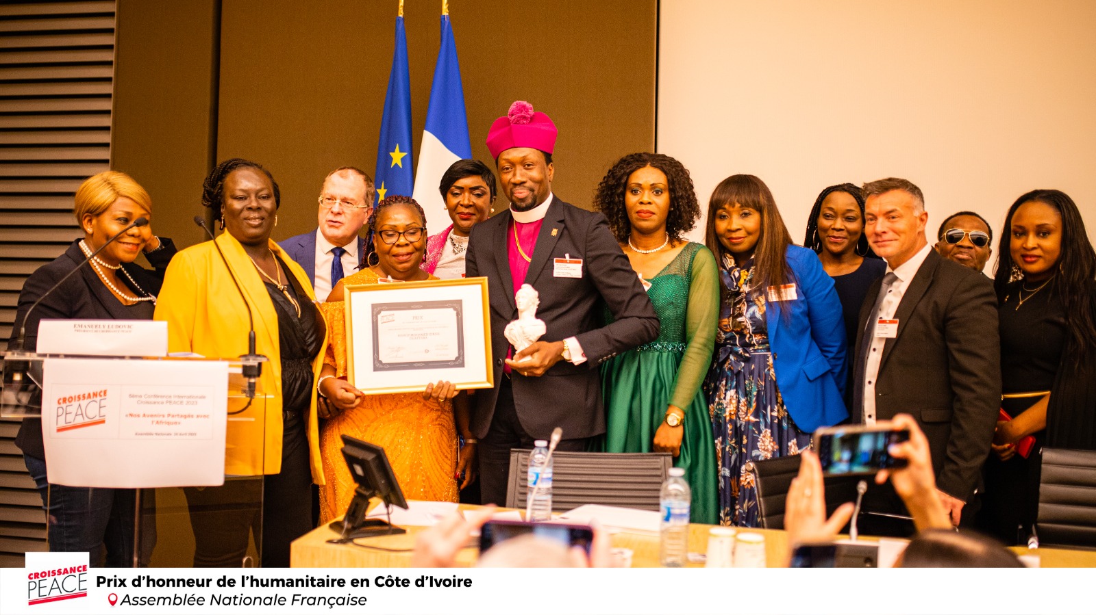 Le Bishop Ouattara Mohamed Idriss honoré en France : revivez en images Le Bishop Ouattara Mohamed Idriss honoré en France : revivez en images | Affairage.ci