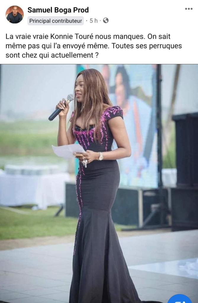 Konnie Touré : une « enquête » ouverte contre l'animatrice, les raisons (photos) Konnie Touré : une « enquête » ouverte contre l'animatrice, les raisons (photos) | Affairage.ci