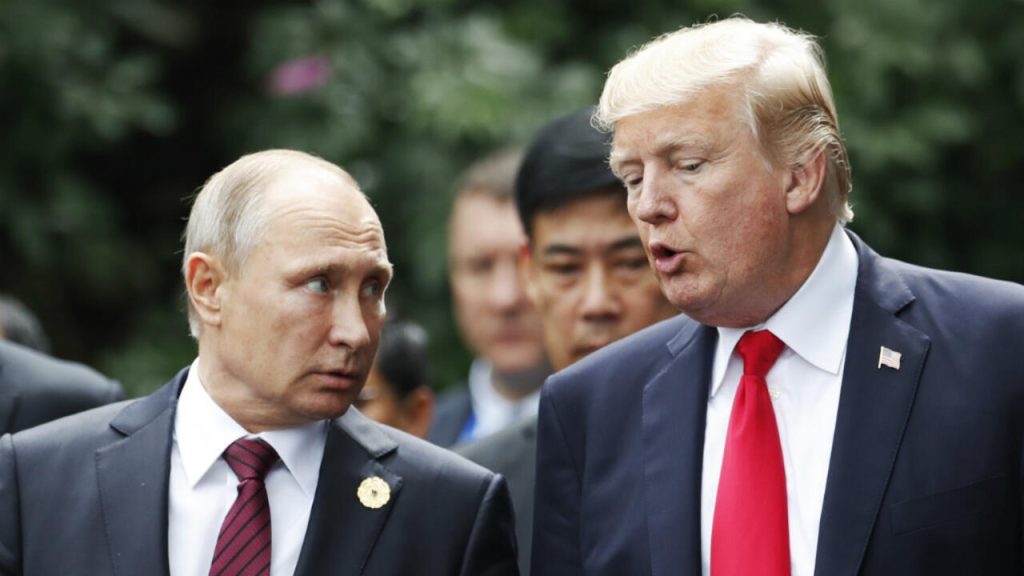Guerre en Ukraine : Vladimir Poutine annonce une pause de trois jours Vladimir Poutine et Trump