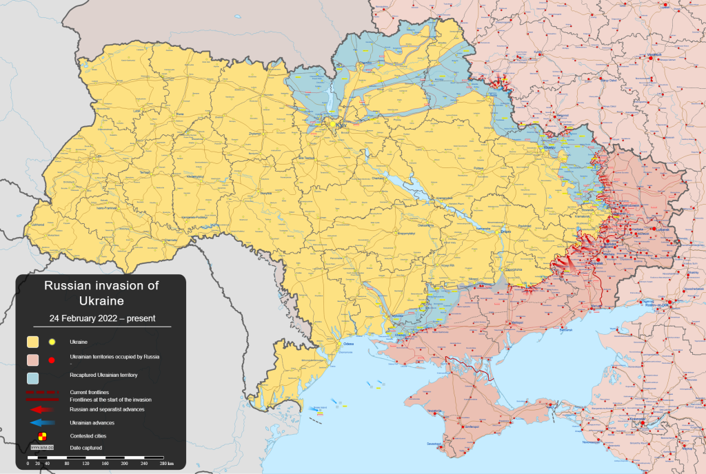 Percée russe : 03 localités de l’est ukrainien tombent sous contrôle de Moscou russe