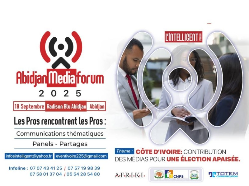 Abidjan Média Forum 2025 : Les médias au service d’une élection apaisée Abidjan