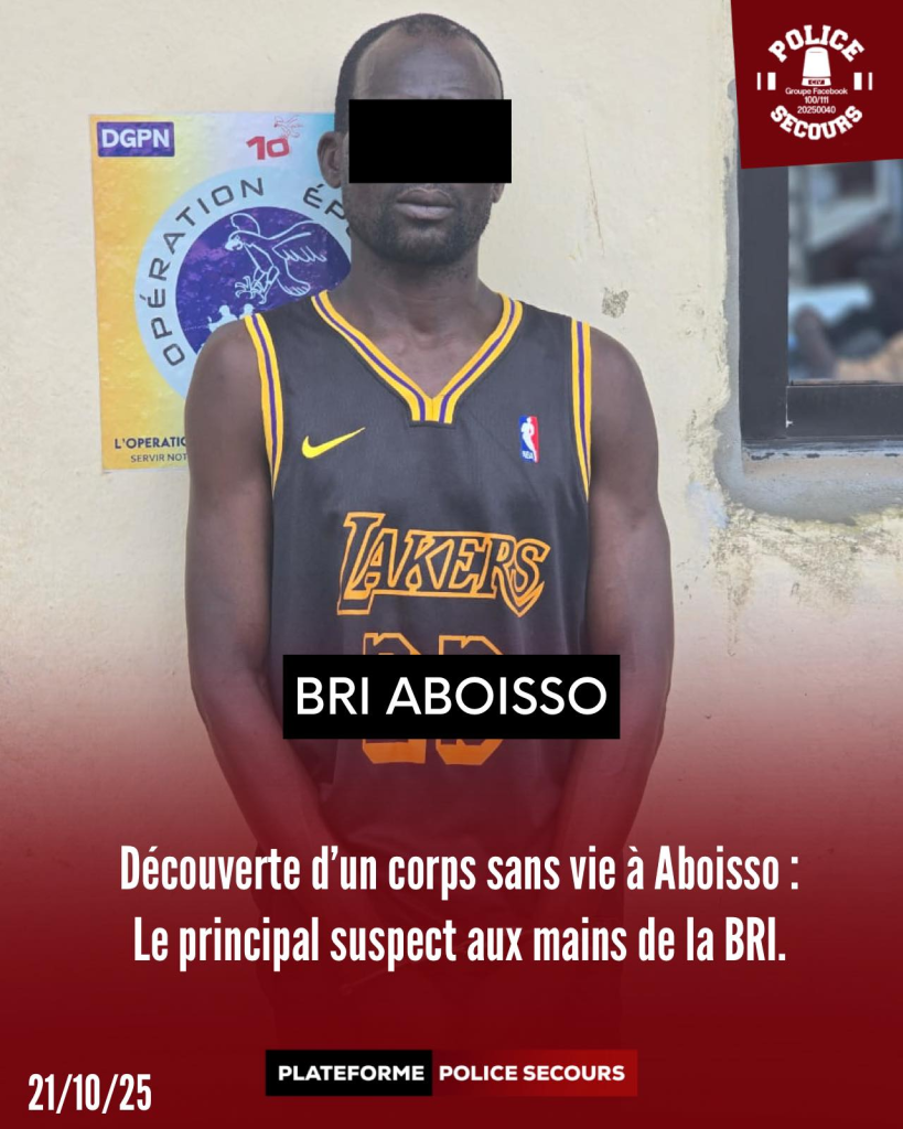 Aboisso : un corps retrouvé derrière l’INFAS Aboisso