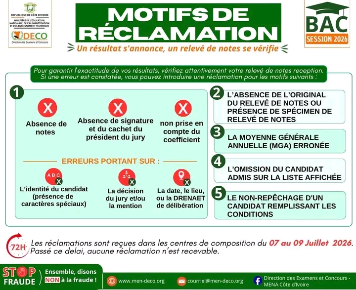 BAC 2026 : ce qu'il faut savoir sur la procédure de recours après les résultats