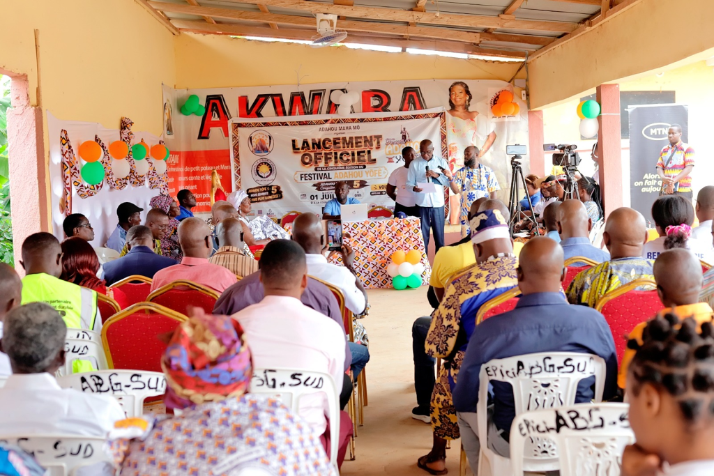 Festival Adahou Yôfê : la 5ᵉ édition officiellement lancée dans une ambiance solennelle Festival Adahou Yôfê : la 5ᵉ édition officiellement lancée dans une ambiance solennelle | Affairage.ci