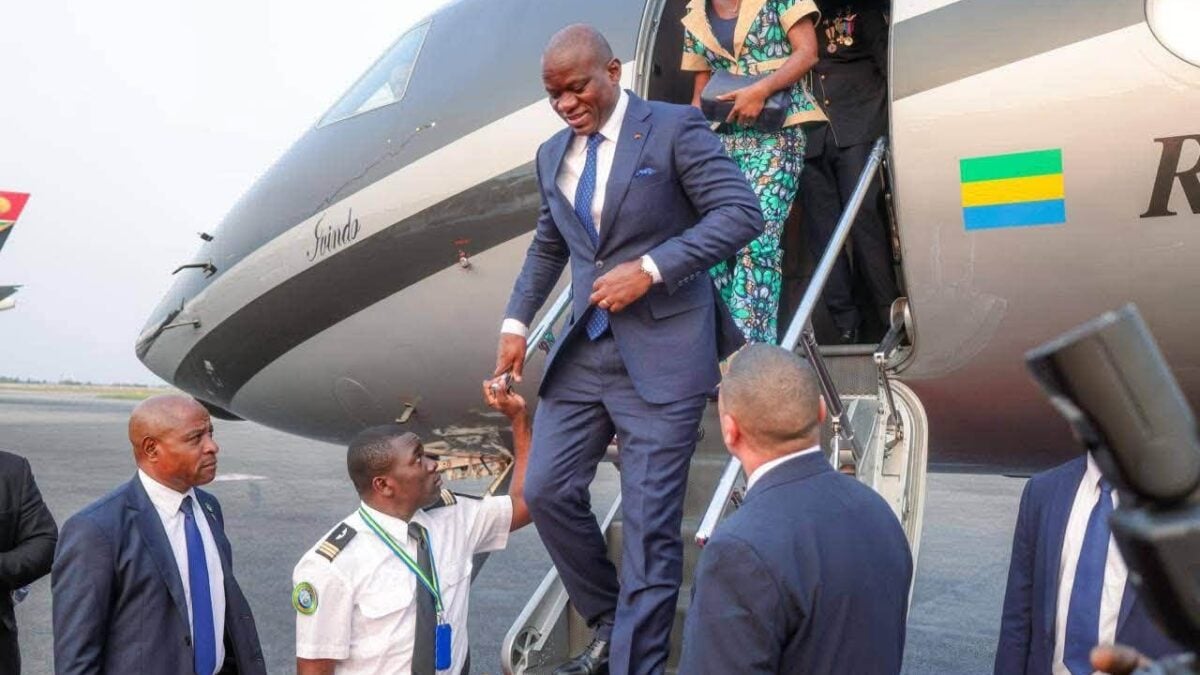 Brice Clotaire Oligui Nguema à Abidjan pour la fête de l'indépendance de la Côte d’Ivoire